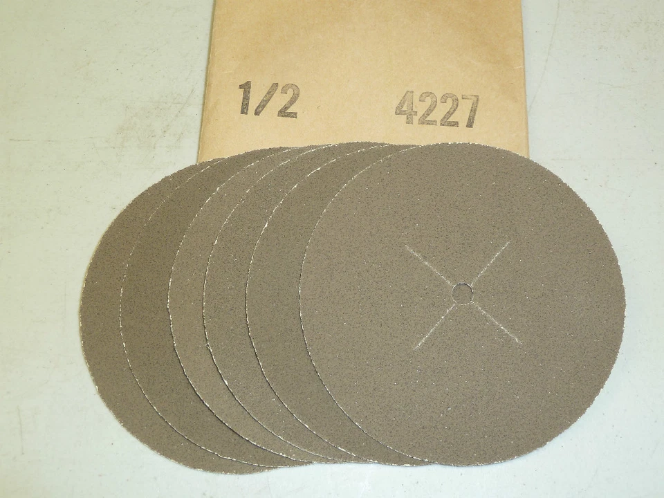 ¡NUEVO! DREMEL 60 grano PAPEL DE LIJA ÓXIDO DE ALUMINIO DISCO DE 4", Cantidad. (6), #4227 Foto 1 de 1