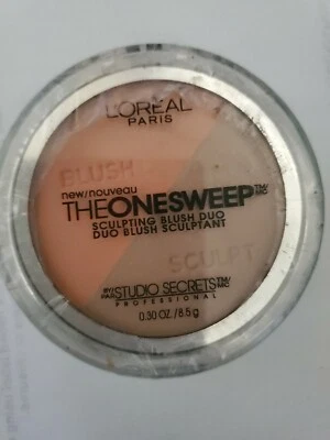 3 L'oreal Paris THEONESWEEP Sculpting Blush Duo #825 Nectar! - Image 1 of 4