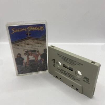 Suicidal Tendencies - *How Will I Laugh Tomorrow* Cassette 1988 Tape USA Import - Image 1 of 4