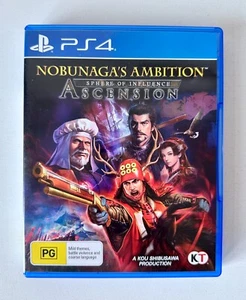 Nobunaga's Ambition Sphere of Influence Ascension Playstation 4 PS4 PS5 Like New - Picture 1 of 19