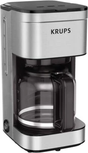 KRUPS Simply Brew 10-Cup Drip Coffee Maker | Stainless Steel - Picture 1 of 7