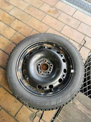 Orig. VW Fox 5Z Seat Ibiza 6J Komplettrad DOT 0420 8mm! 195/55R15 85H KBA 43737 - Bild 1 von 4