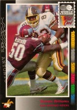 1992 Wild Card WLAF Football Trading Cards Pick From List