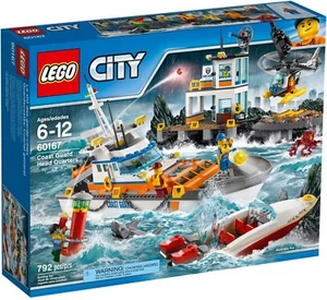 LEGO® City 60167 Centro Guardia Costiera NUOVO IMBALLO ORIGINALE - Foto 1 di 10