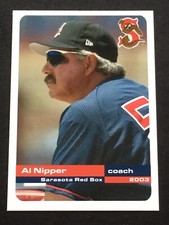 2003 SARASOTA RED SOX Grandstand Set Break Singles **YOU PICK**  AL NIPPER