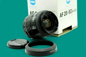 Boxed Minolta AF ZOOM 28-80mm f4-5.6 Macro A-mount from Japan [Exc] - Picture 1 of 8