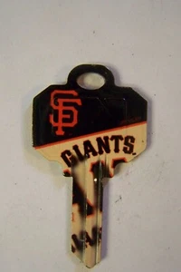 San Francisco Giants Schlage SC1 house key blank - Picture 1 of 1