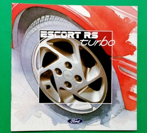 1986 FORD ESCORT RS TURBO Sales Brochure - MINT CONDITION! - Picture 1 of 9