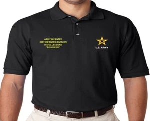 31ª DIVISIÓN DE INFANTERÍA* SE HARÁ* POLO BORDADO.LICENCIA OFICIAL - Imagen 1 de 8