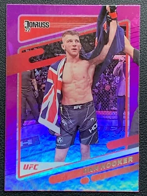 Dan Hooker 57 Purple Flood Donruss UFC 2022 Panini - Image 1 of 4