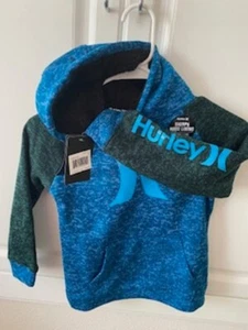 HURLEY BOYS  SHERPA LINED GAME ROYAL BLUE Hoodie size 6 NEW with tags - Picture 1 of 5