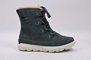 Sorel Explorer Next Joan Boots Tan Gray Suede Women's NEW IN BOX NIB WATERPROOF - Picture 1 of 15