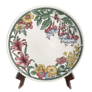 Nikko CARIBE Dinner Plate 10.5” Bone China Multicolored Floral Japan - Picture 1 of 7