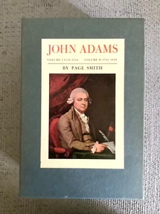 John Adams von Page Smith Band I, Band II Set in FOLIO HC 1962 Erstausgabe EUC - Bild 1 von 5