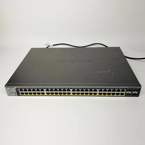 NETGEAR ProSafe GS752TPP 48-Port Gigabit PoE+ Smart Managed Rackmount Pro Switch - Afbeelding 1 van 9