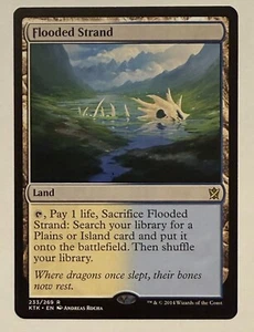 Flooded Strand - Dragons of Tarkir MTG Magic the Gathering - Picture 1 of 2