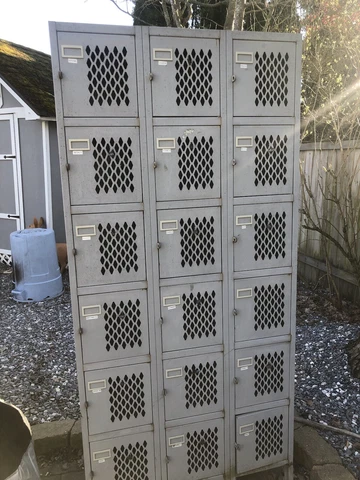Antique Metal Lockers Cover