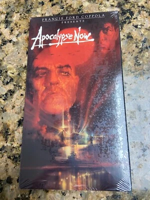 Vintage Apocalypse Now Martin Sheen Factory Sealed VHS Cassette Tape Get Graded - Image 1 of 4