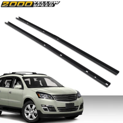 Fit For 2009-2017 Chevrolet Traverse Roof Rack Side Rail Package Black 1Pair New - Изображение 1 из 4