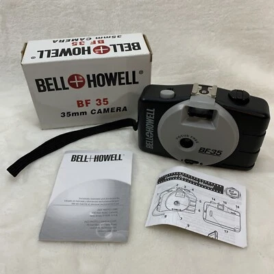 New Bell Howell BF 35 Big Finder 35mm Camera Redeye reduction auto focus flash - Image 1 of 4