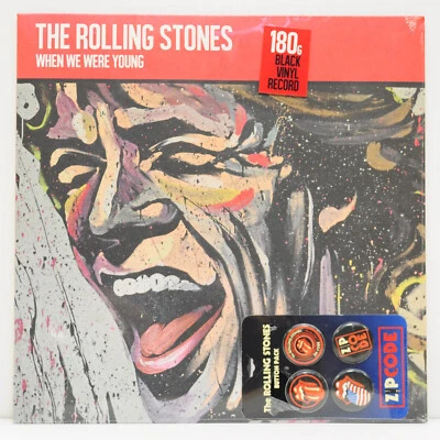 THE ROLLING STONES . when we are young . 12" LP + Button Pack . ℗ + © 2017 - Bild 1 von 2
