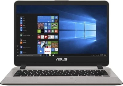 Asus Vivobook Laptop 14" Display Intel Celeron N4000 4GB 1TB HDD WIN10 GOLD - Image 1 of 4