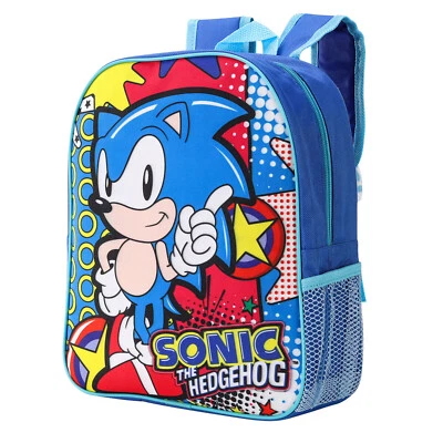 Sonic the Hedgehog Kinder Kinder Premium Rucksack Schule Rucksack Reisetasche