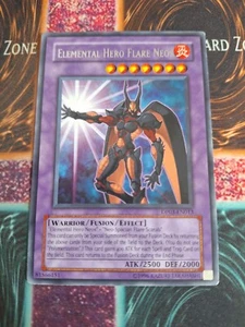 Yu-Gi-Oh! Elemental Hero Flare Neos DP03-EN013 Rare 1st Edition Near Mint - Picture 1 of 4
