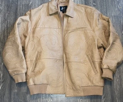 Max USA Caramel Swirl Leather Size: 3X - Image 1 of 4