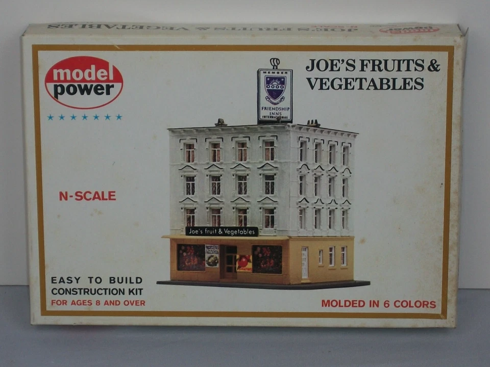 Model Power N Scale Joe's Fruits & Vegetables - Image 1 of 1