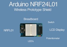 Arduino NRF24L01+ 2.4GHz Wireless Shield
