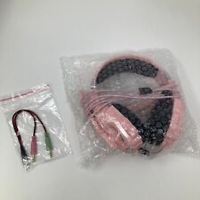 Bengoo G9000 Stereo Gaming Headset for Ps4 PC Xbox One Controller Noise Pink