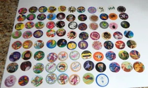 Vintage Lot of Milk Cap Pogs - Goosebumps Nestle Swanson Imperial ROC - Picture 1 of 11