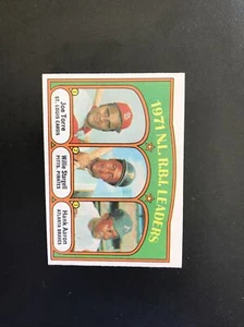 1972 O-PEE-CHEE #87 HANK AARON “NL RBI LDRS” W/STARGELL—TOUGH💥*** (tgcs) - Picture 1 of 4