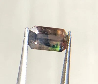 Rare Axinite Blue green Shaded cut stones from Pakistan  1.30 carat - Image 1 of 4