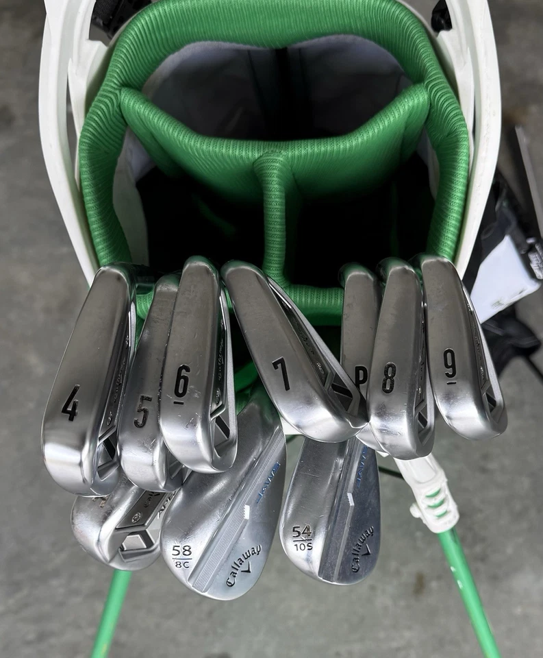 Callaway TCB 4-A Plus 54 and 58 Jaws Wedges Right Handed Steel Shaft - Image 1 of 4