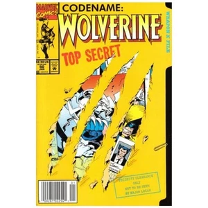 Wolverine #50 Newsstand - 1988 series Marvel comics NM minus [e: - Picture 1 of 1
