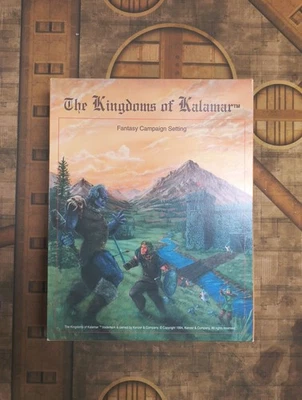 The Kingdoms of Kalamar Fantasy Campaign Setting Box Set 1994 Kenzer & Co. Foto 1 de 4