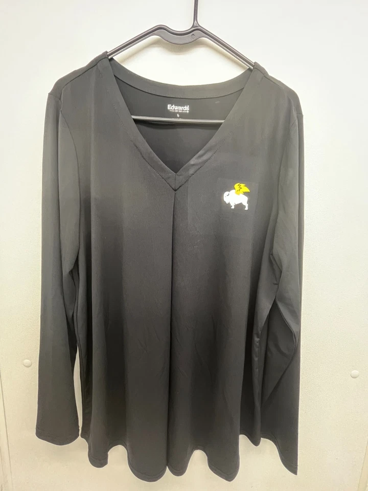 Camisa Buffalo Wild Wings Edwards Grande Maternidad Gerentes Foto 1 de 1