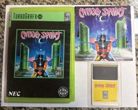 Ninja Spirit TurboGrafx 16 1990 NEC Tested And Working Manual Sleeve 