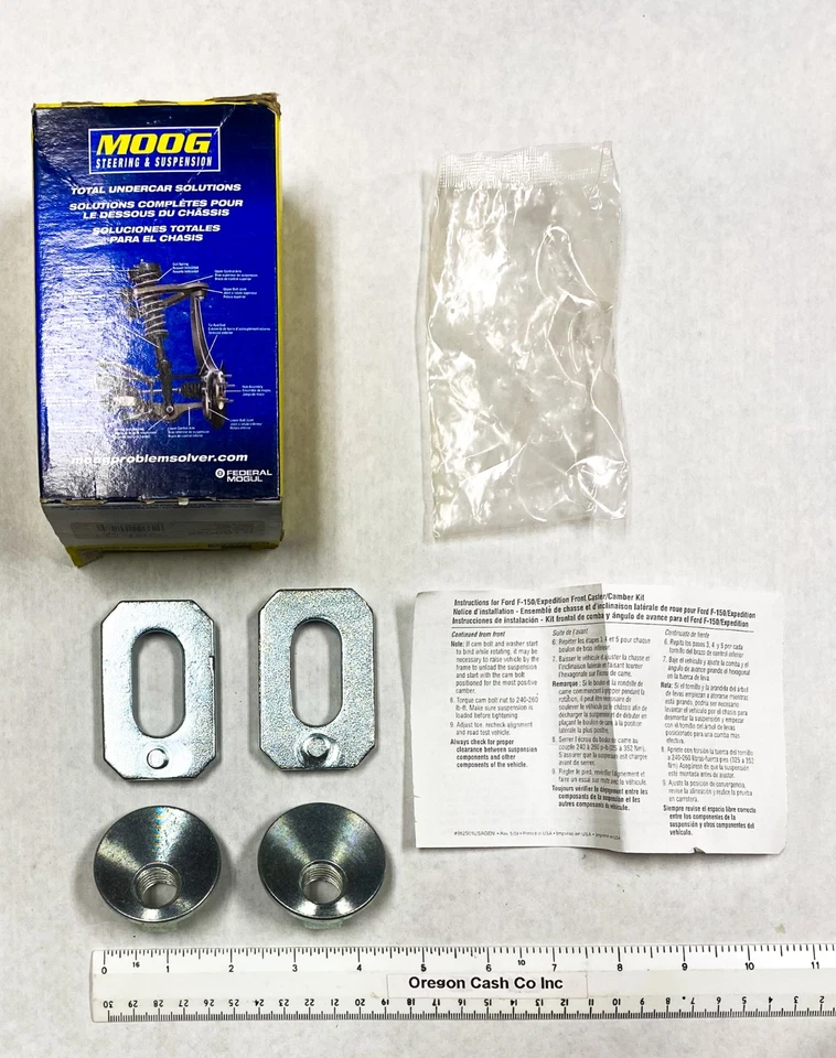 Alignment Caster / Camber Kit-camber Kit Moog K100025 For FORD Lincoln Various - Image 1 of 3