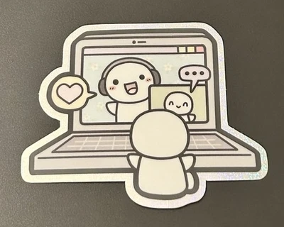 NEW The Coffee Monsterz Co. FaceTime Emotis Sparkle Sticker TCMC