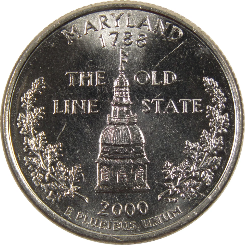 USA - 2000D - Washington ¼ $ - Maryland - State Issue - Image 1 of 1