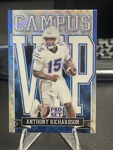 2022 Leaf Pro Set Campus VIP SILVER WAVE REF Anthony Richardson RC - Picture 1 of 2