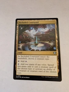 Secluded Courtyard Commander Masters Regular MTG NM - Picture 1 of 1