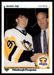 1990-91 Upper Deck Jaromir Jagr Rookie Pittsburgh Penguins #356 - Picture 1 of 2