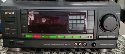 Aiwa AV-X120 5 Channel Home Theatre Suround Stereo Receiver 90's Excellent. - Image 1 of 4