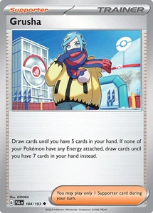 Reverse Holofoil - Grusha - 184/193 - 184 / NM / English - Picture 1 of 1