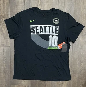 Nike WNBA Seattle Storm Rebel Edition Sue Bird maglia nera uomo XXL - nuova con etichette - Foto 1 di 9