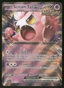 Pokemon Tcg Scream Tail ex #94 Pokemon Twilight Masquerade NM - Picture 1 of 2